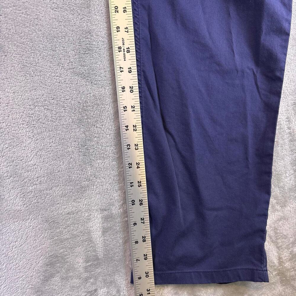 Polo Golf Ralph Lauren Tailored Fit Chino Pants Men’s 38x32 Navy Blue - Picture 5 of 8